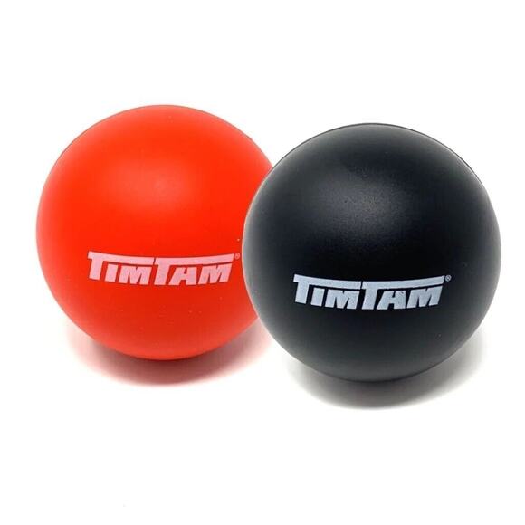 New Tim Tam Lacrosse Massage Therapy Balls 2 Pack Stress Tight Muscles Tension - Picture 1 of 6